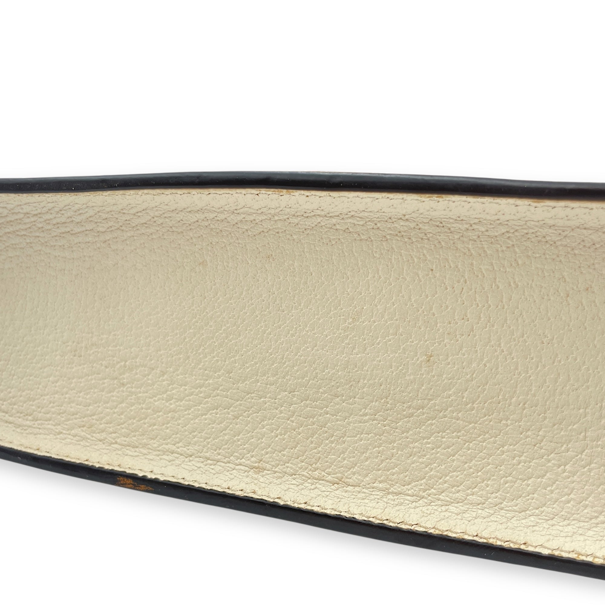 Sylvie Bee Star Print Beige Crossbody Bag in Calfskin, Gold hardware