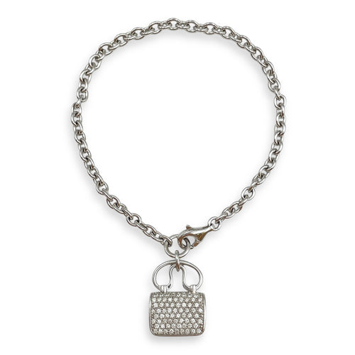 Constance Amulettes ST Bracelet in White Gold Hardware