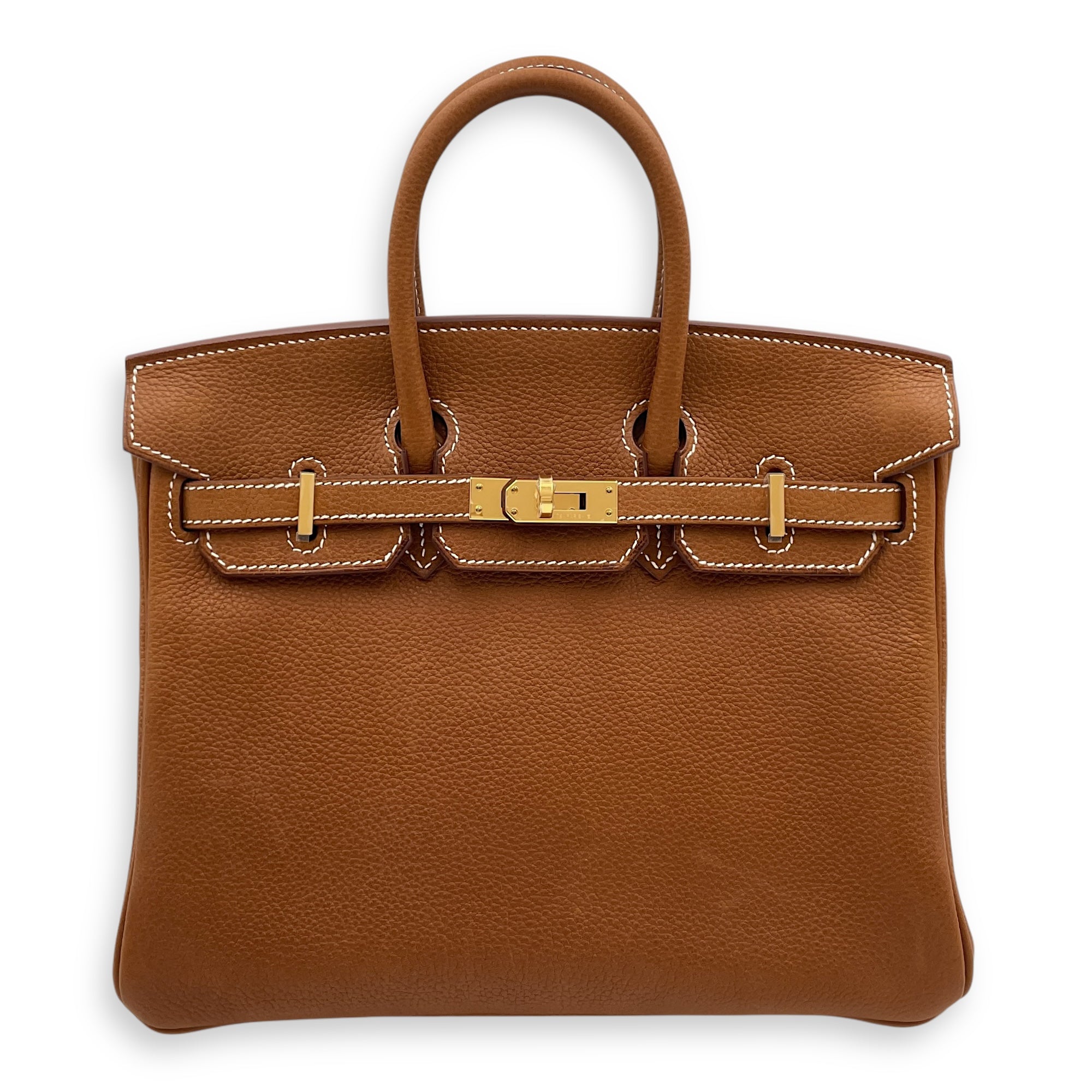 Birkin 25 Fauve in Barenia Faubourg, Gold hardware