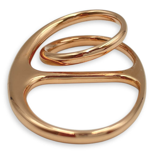 Kelly Gourmette SH Ring in Rose Gold Hardware