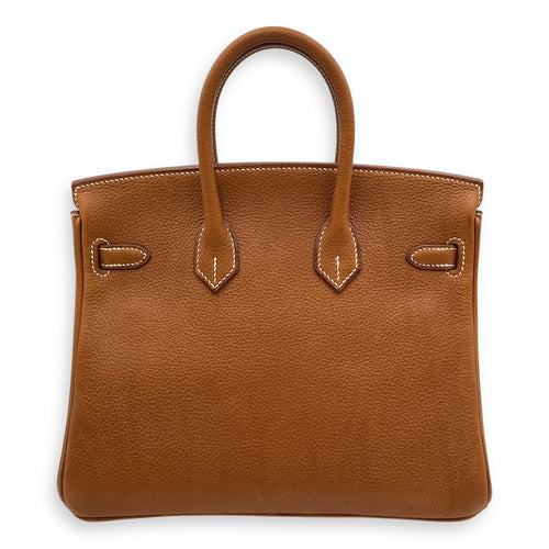 Birkin 25 Fauve in Barenia Faubourg, Gold hardware