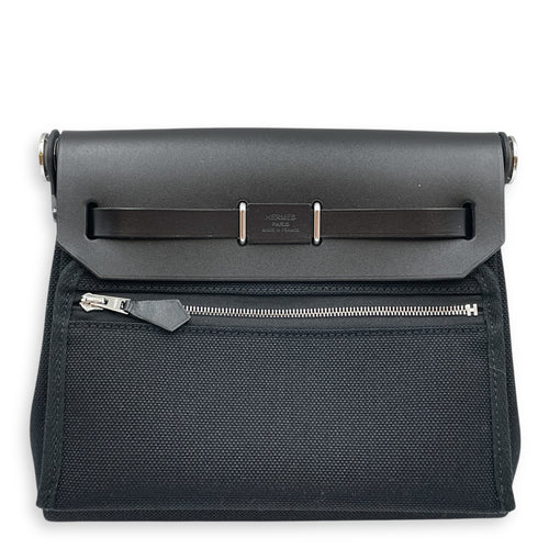 Herbag 20 Black in Vache Hunter/Toile, Palladium hardware