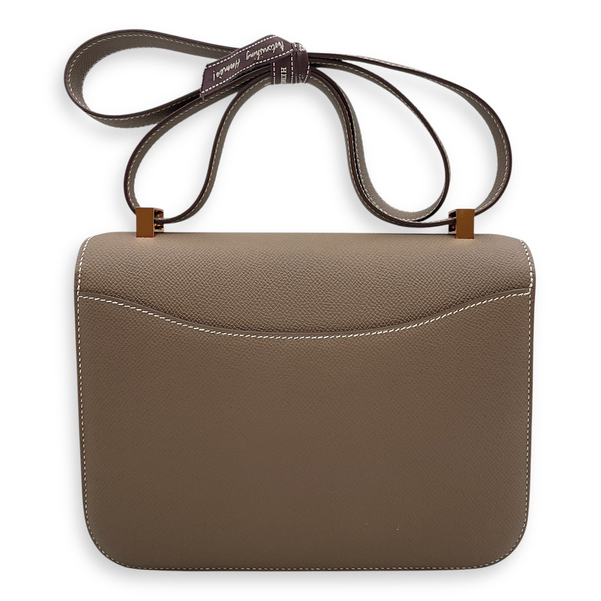 Constance 1 24 Etoupe in Epsom, Rose Gold hardware