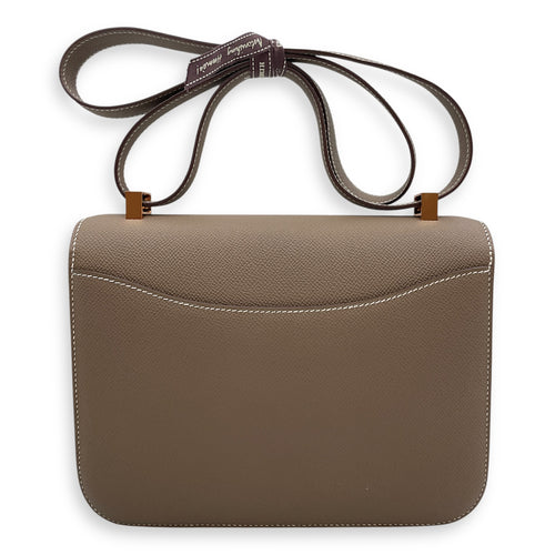 Constance 1 24 Etoupe in Epsom, Rose Gold hardware
