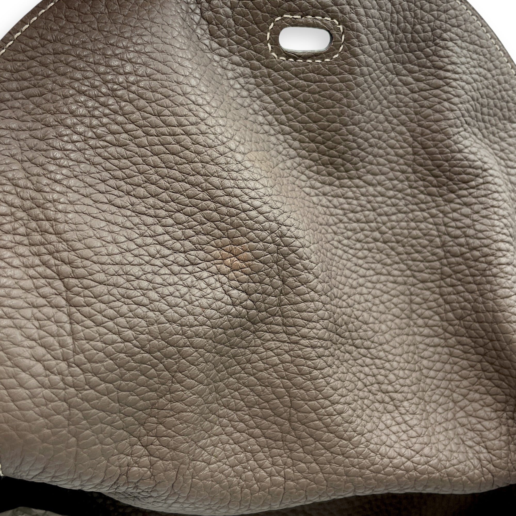 Lindy 30 Etoupe in Clemence, Palladium hardware