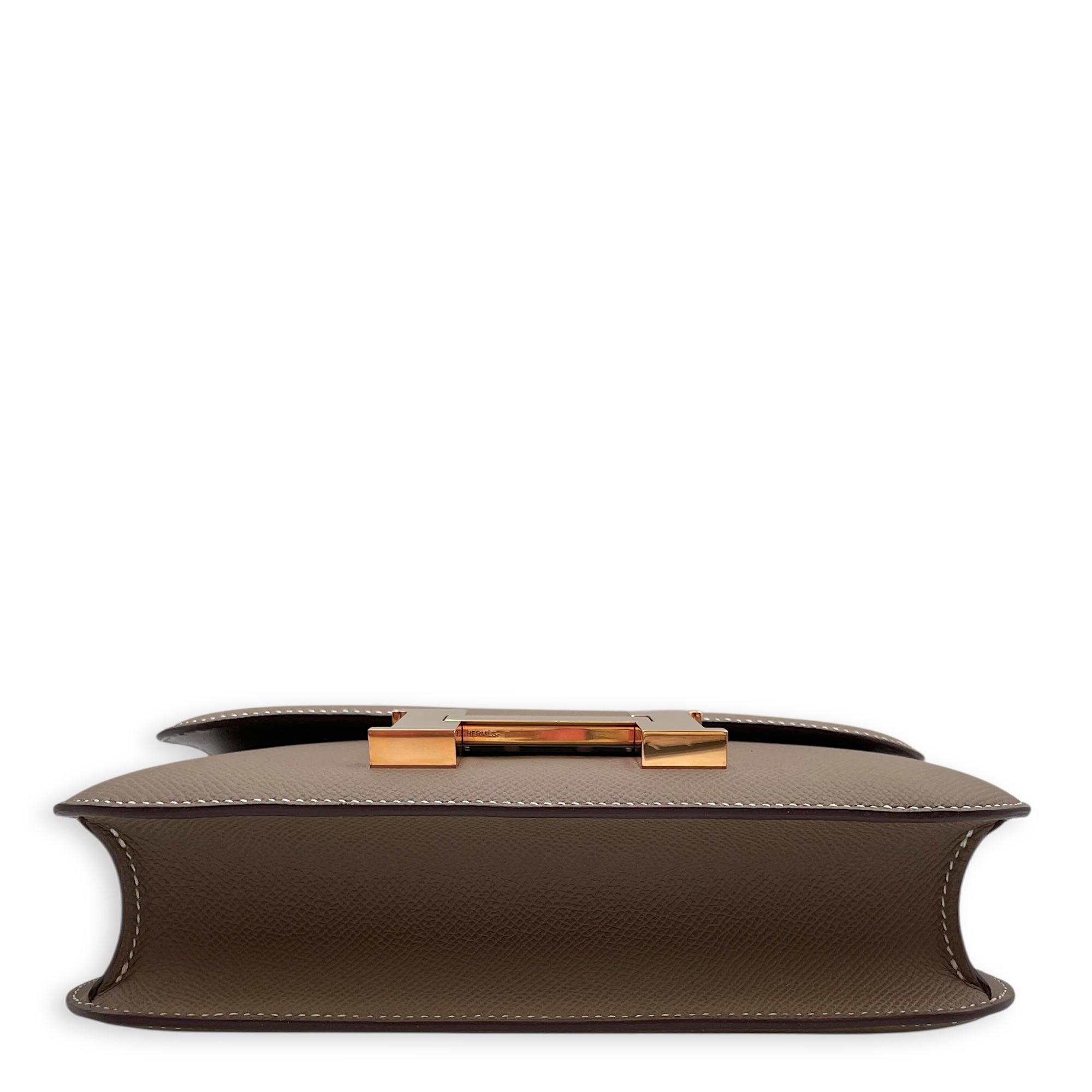 Constance 1 24 Etoupe in Epsom, Rose Gold hardware