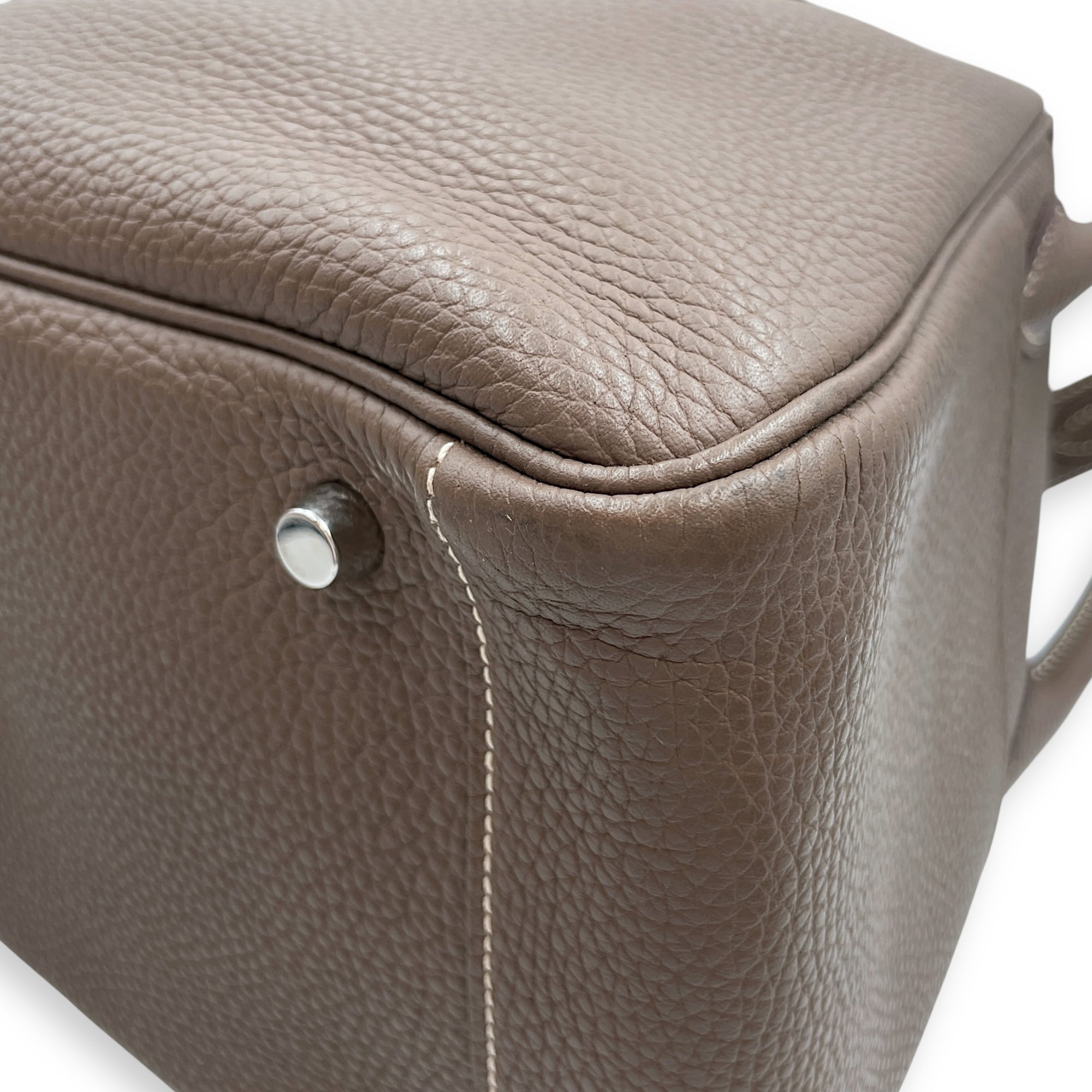 Lindy 30 Etoupe in Clemence, Palladium hardware