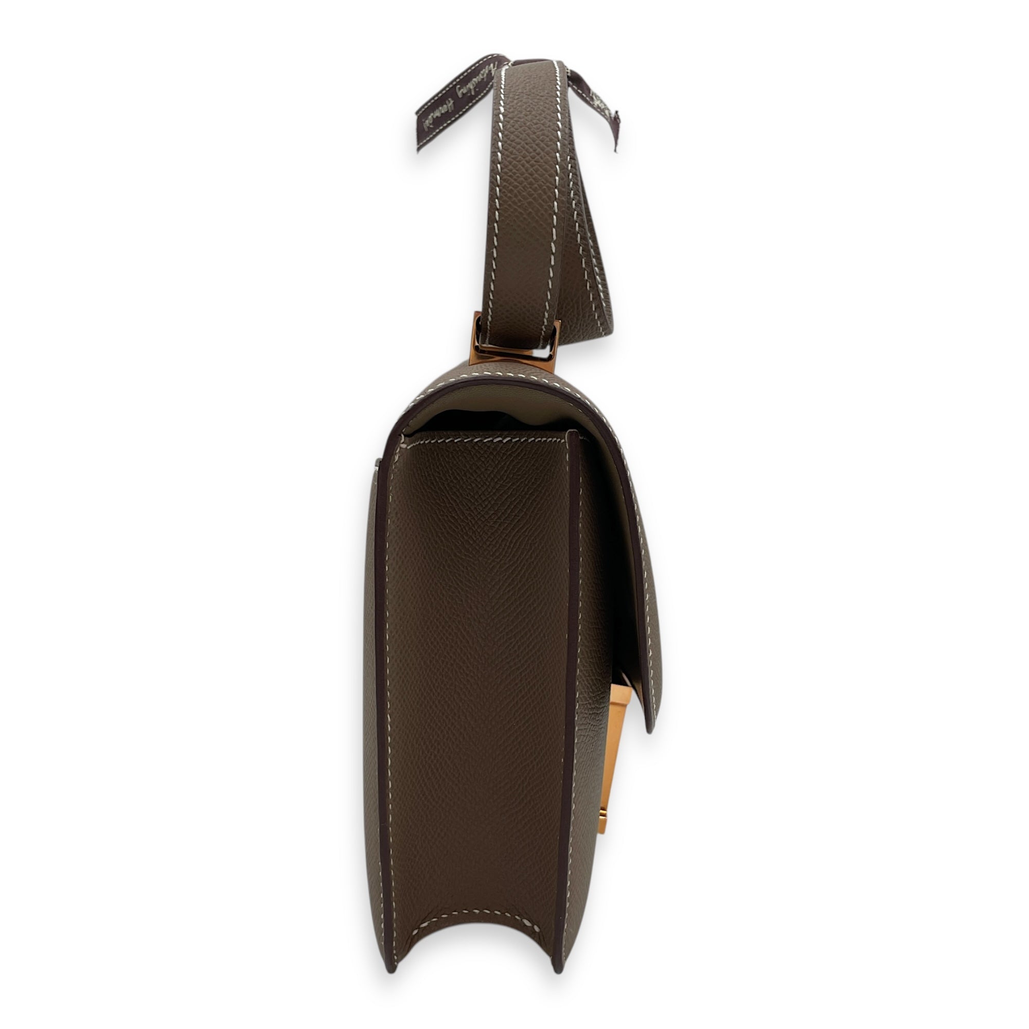 Constance 1 24 Etoupe in Epsom, Rose Gold hardware