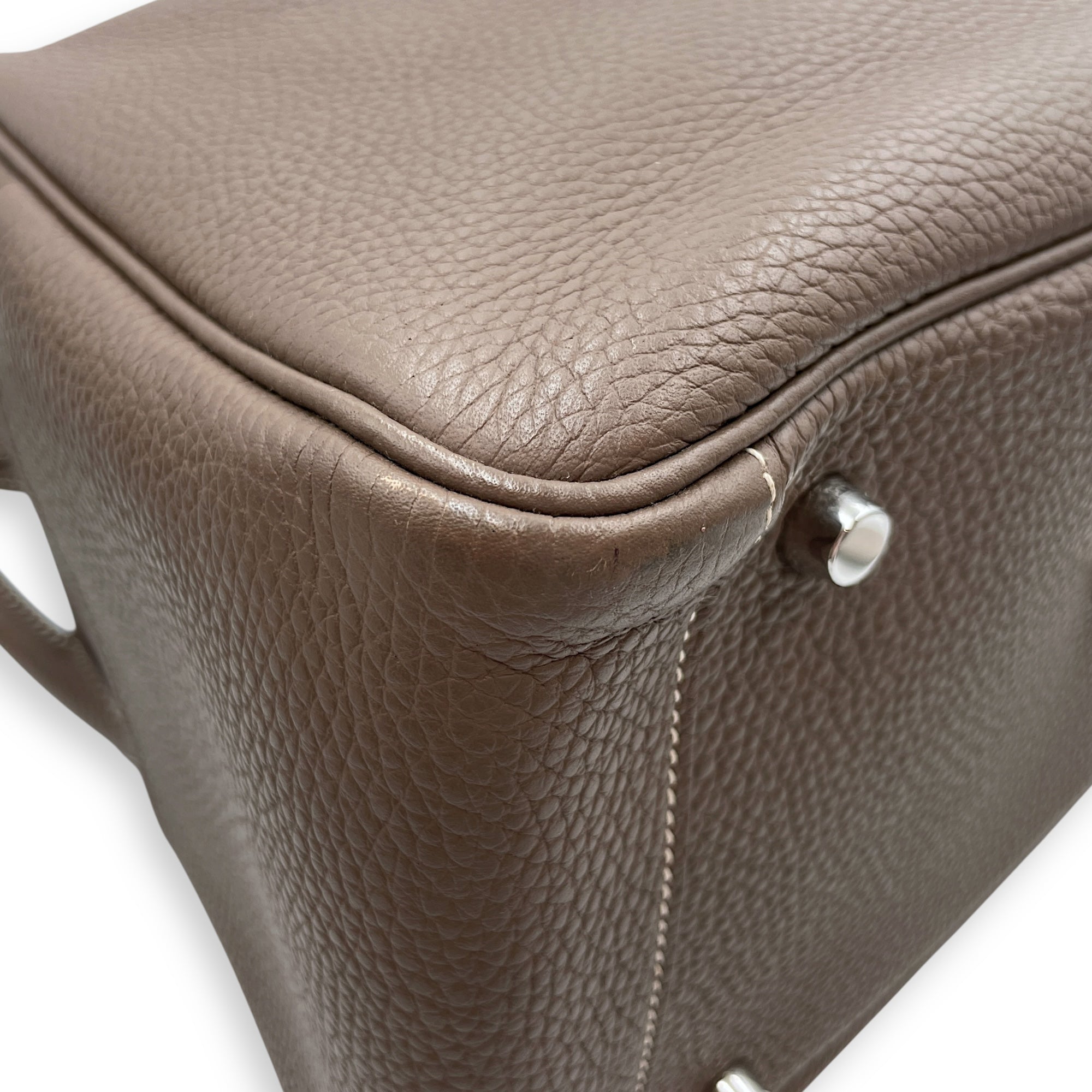 Lindy 30 Etoupe in Clemence, Palladium hardware