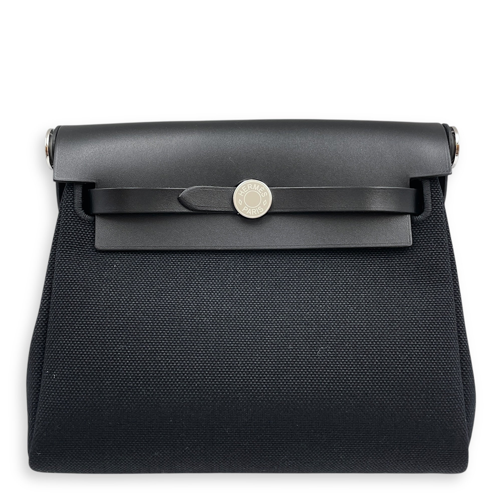 Herbag 20 Black in Vache Hunter/Toile, Palladium hardware