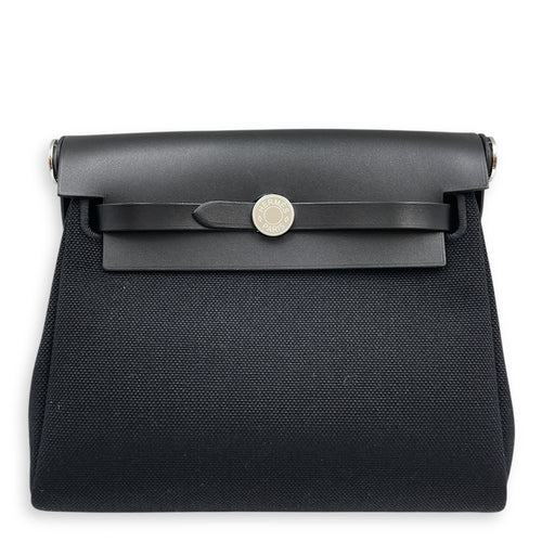 Herbag 20 Black in Vache Hunter/Toile, Palladium hardware