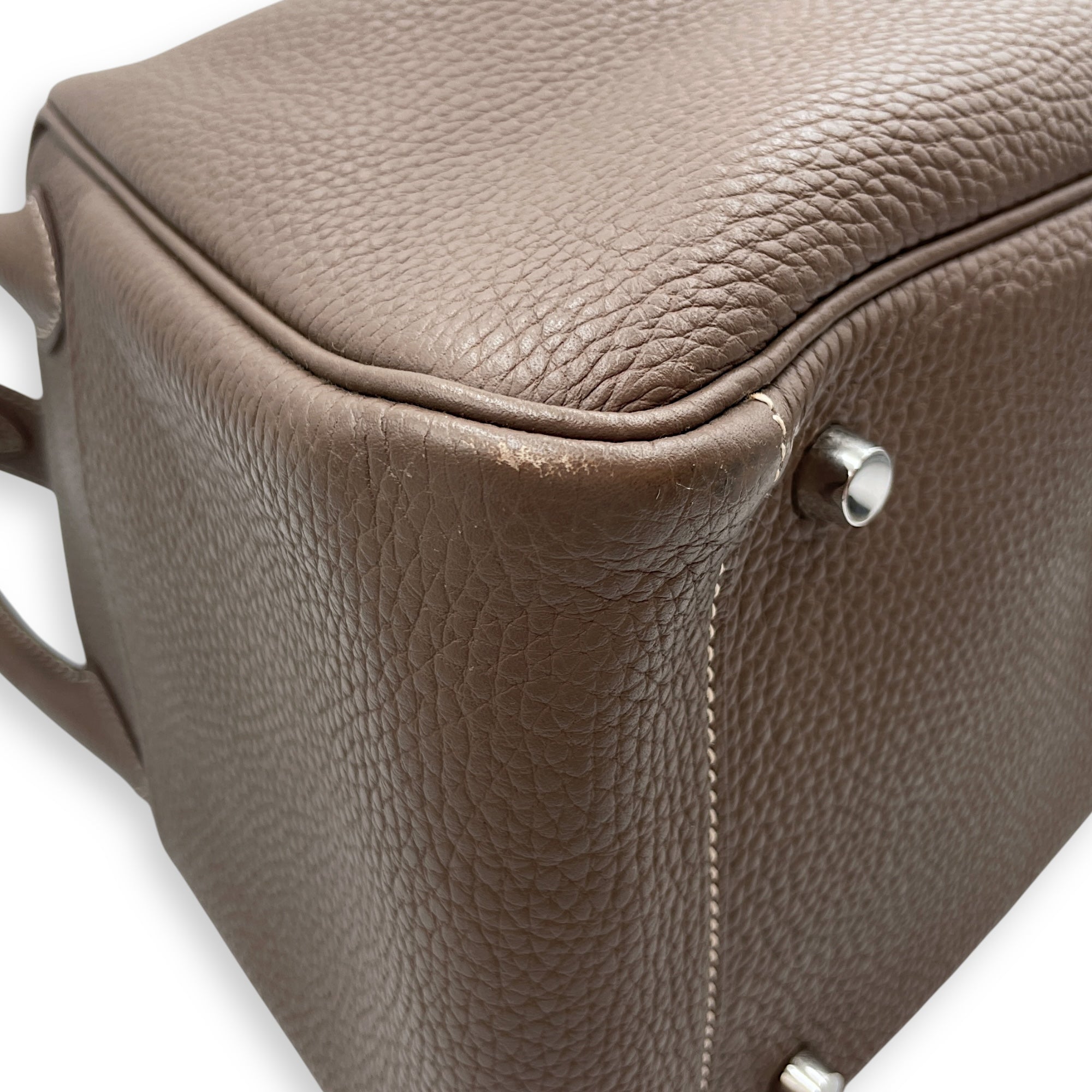 Lindy 30 Etoupe in Clemence, Palladium hardware
