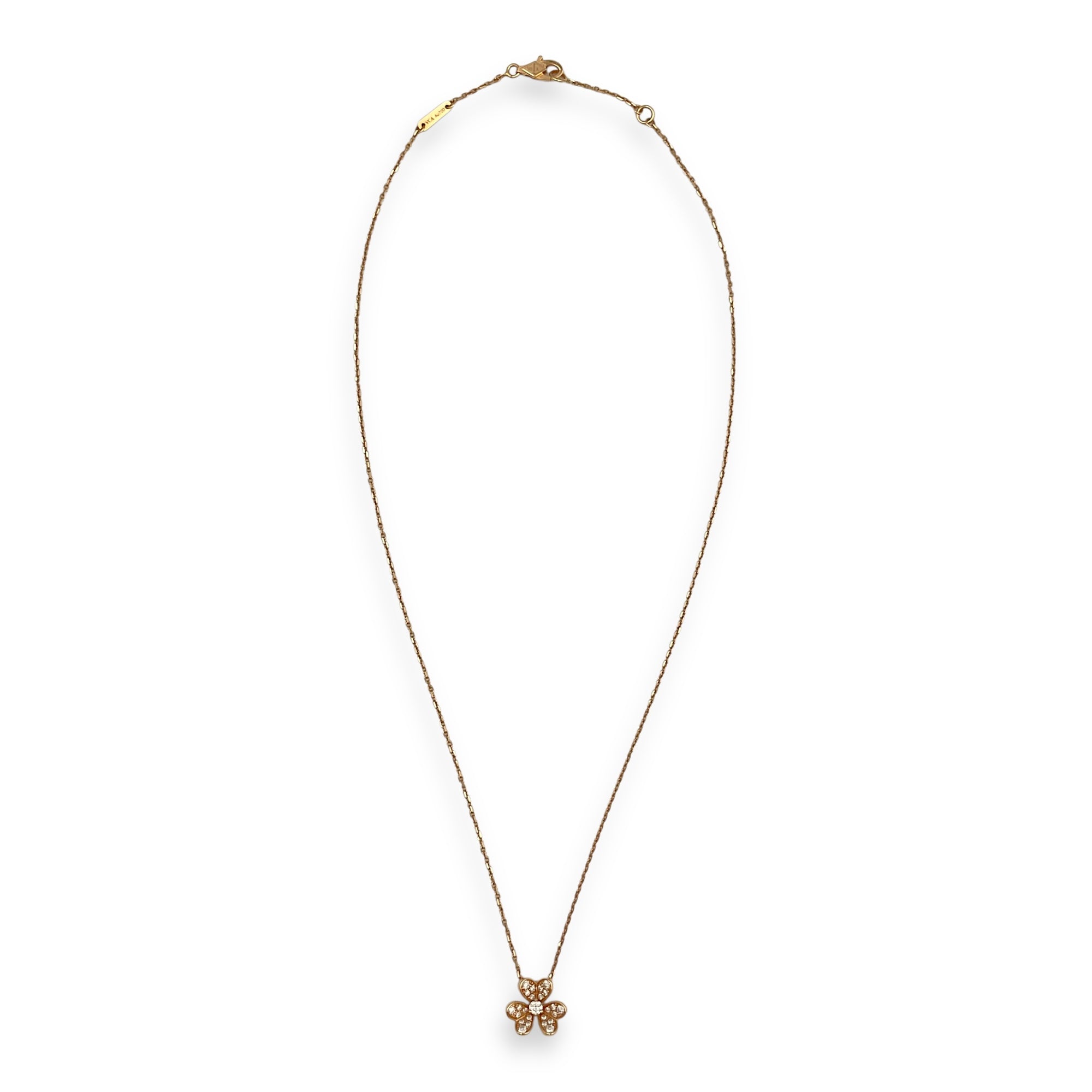 Frivole Mini Model Necklace in Rose Gold