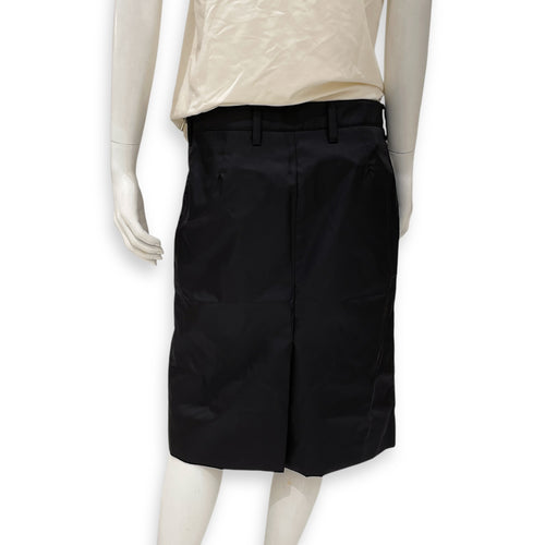 Nylon long skirt Black Ready-To-Wear in Nylon, Silver hardware