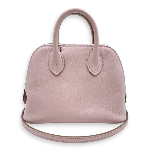 Bolide 1923 Mini Mauve Pale/Vert Vertigo in Evercolor, Palladium hardware