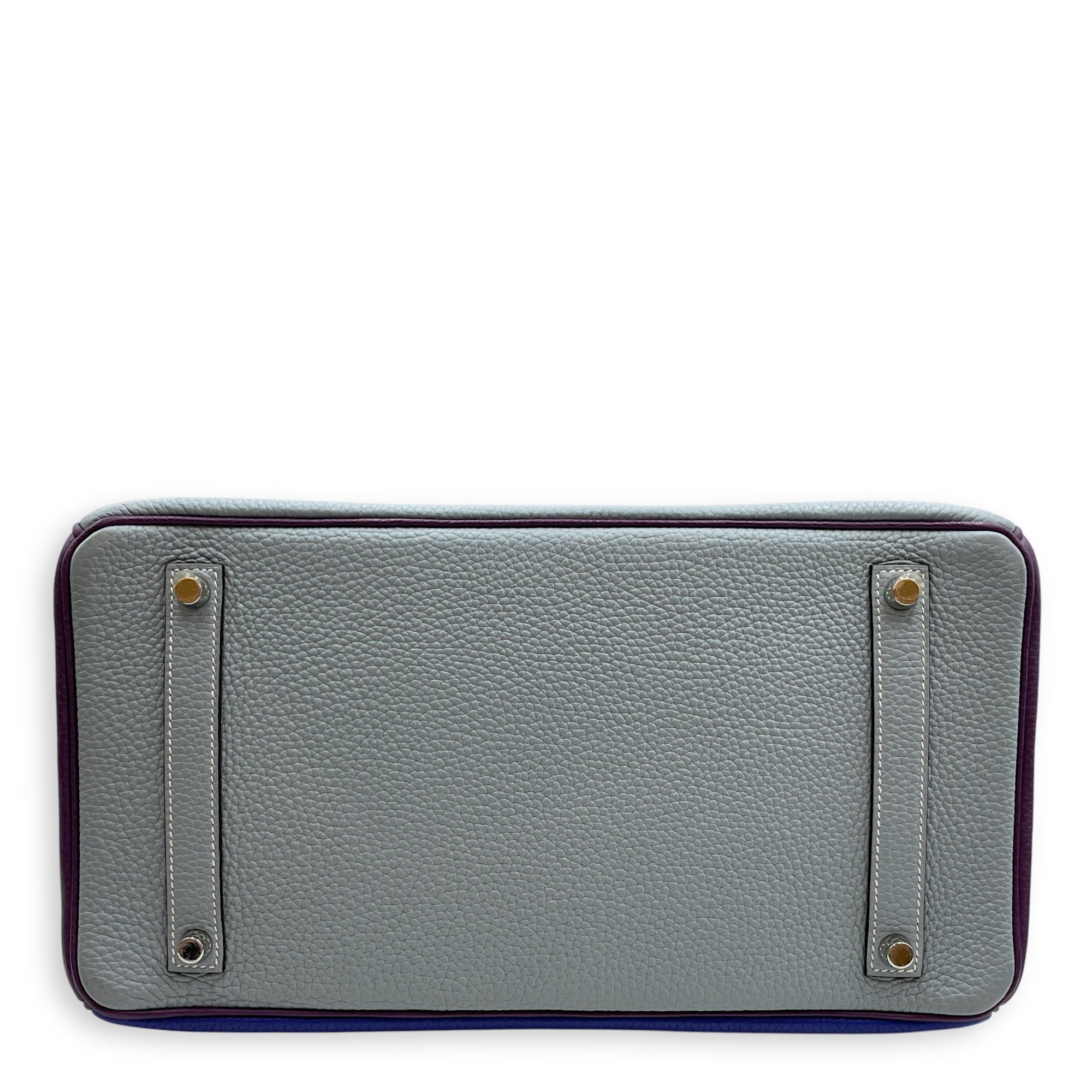 Birkin 35 Blue Lin/Blue Electric/Ultraviolet in Clemence, Brushed Palladium hardware