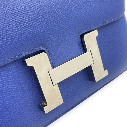 Constance 24 Blue Electric in Epsom, Palladium hardware