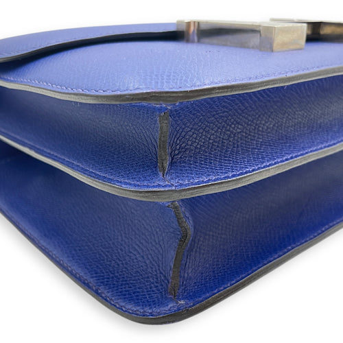 Constance 24 Blue Electric in Epsom, Palladium hardware