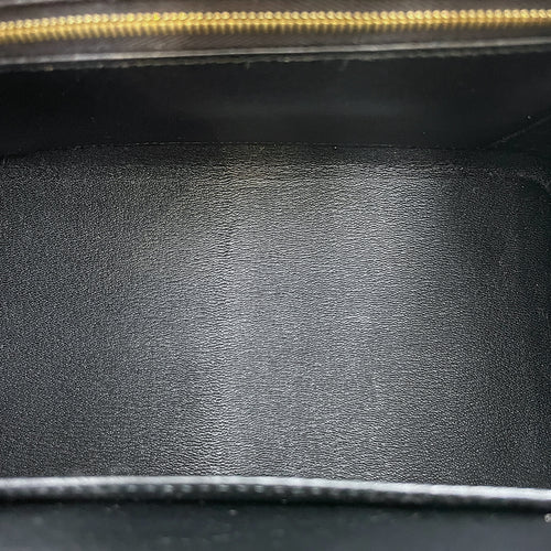 Sellier Birkin 25 Black in Shiny Alligator, Gold hardware