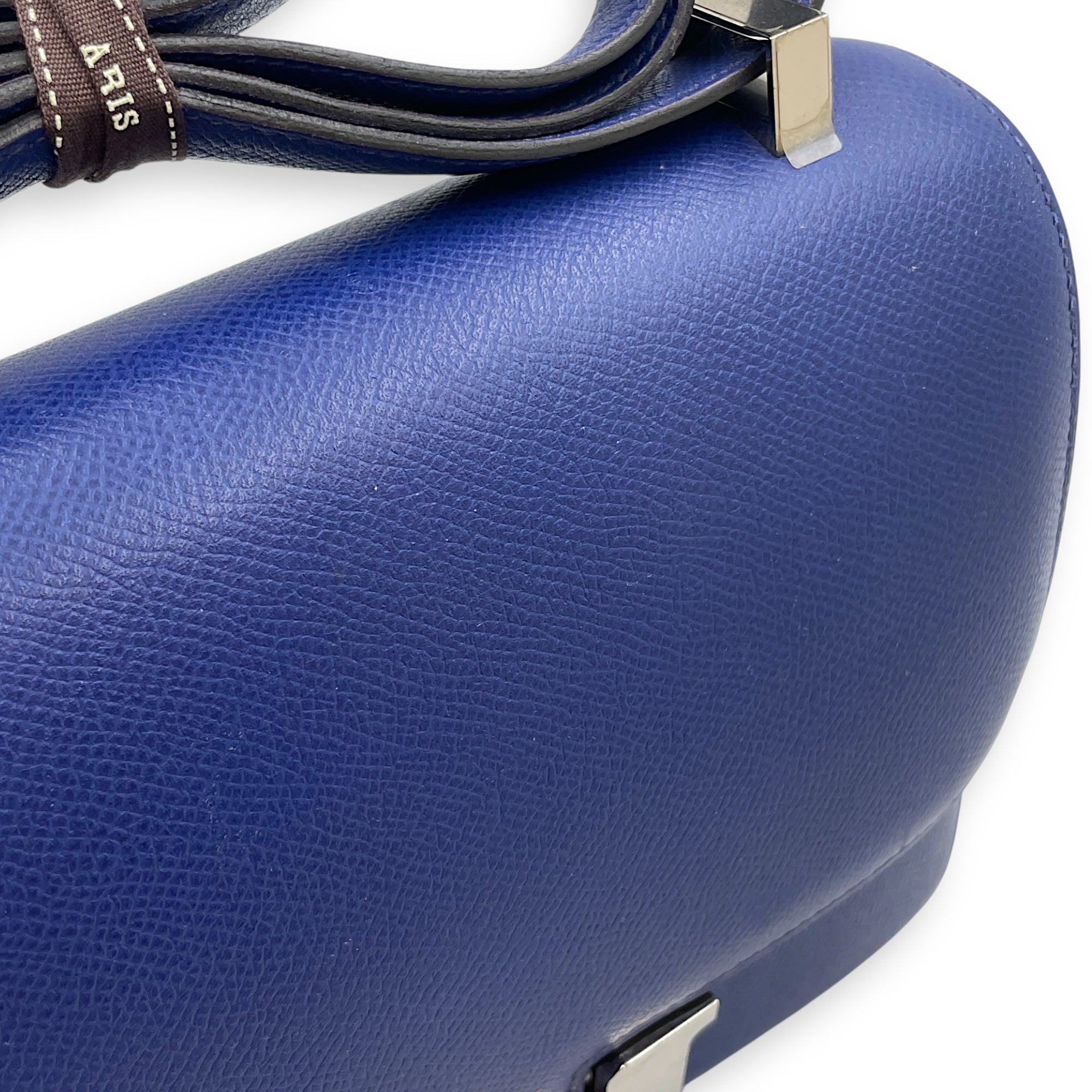 Constance 24 Blue Electric in Epsom, Palladium hardware