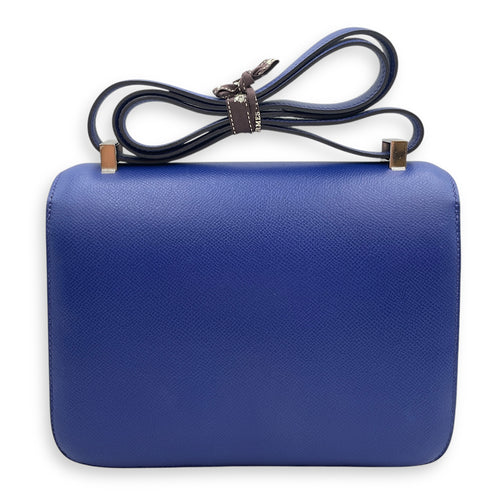 Constance 24 Blue Electric in Epsom, Palladium hardware