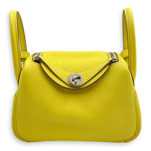 Lindy Mini Lime in Clemence Palladium hardware CL2505-12750 1