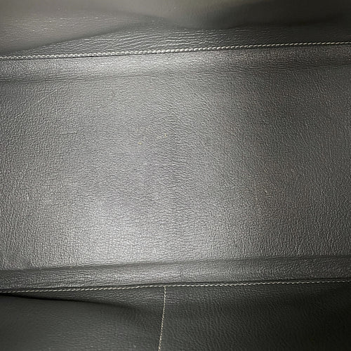 HSS Kelly 40 Graphite/Etoupe in Togo, Brushed Palladium hardware