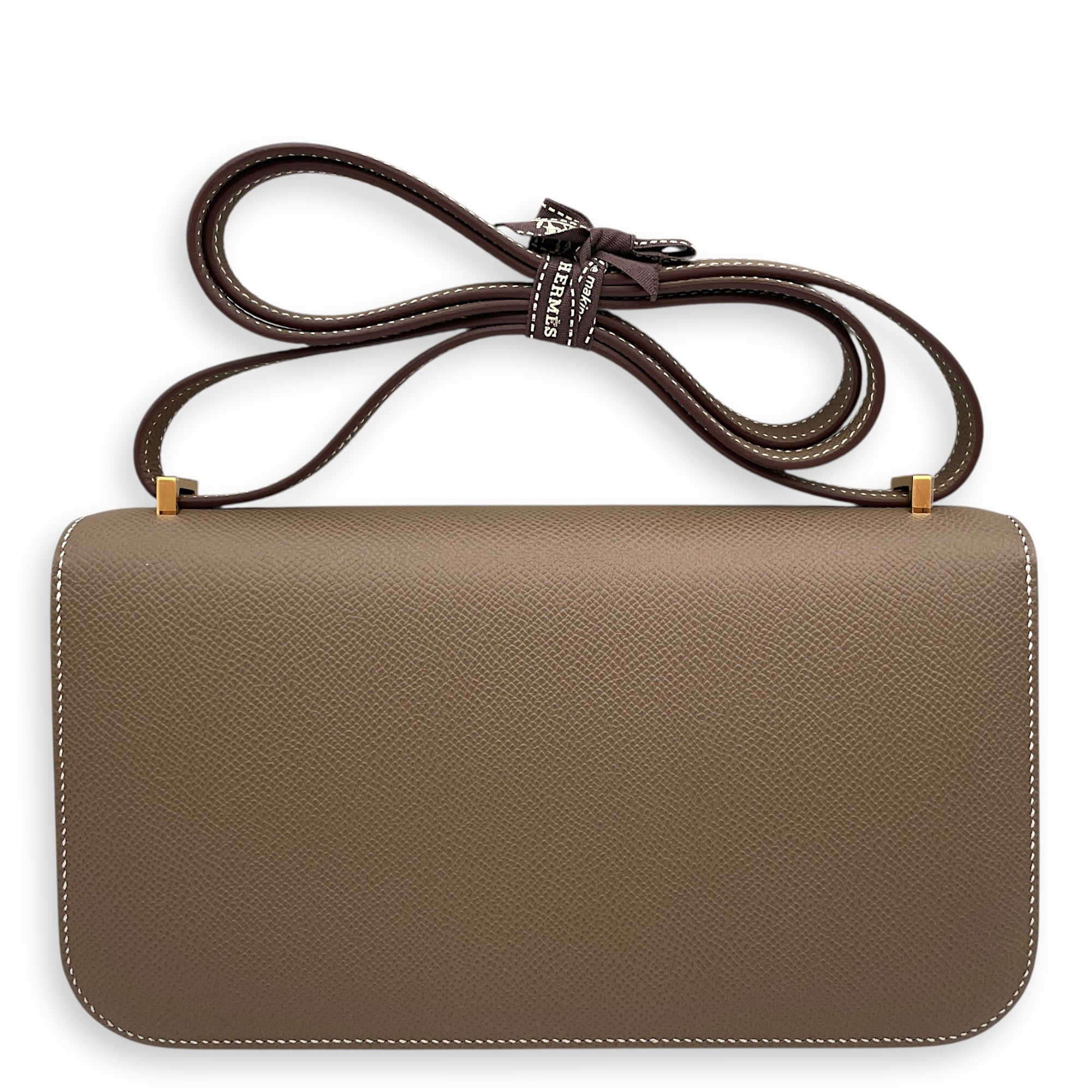 Constance Elan Etoupe in Epsom, Gold hardware