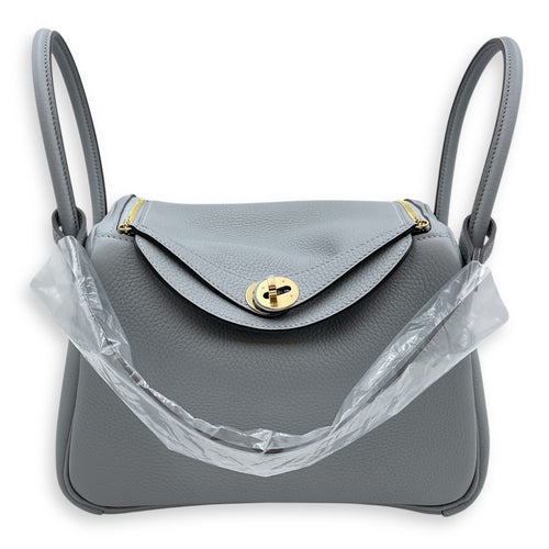 Lindy 26 Gris Patin in Clemence, Permabrass hardware