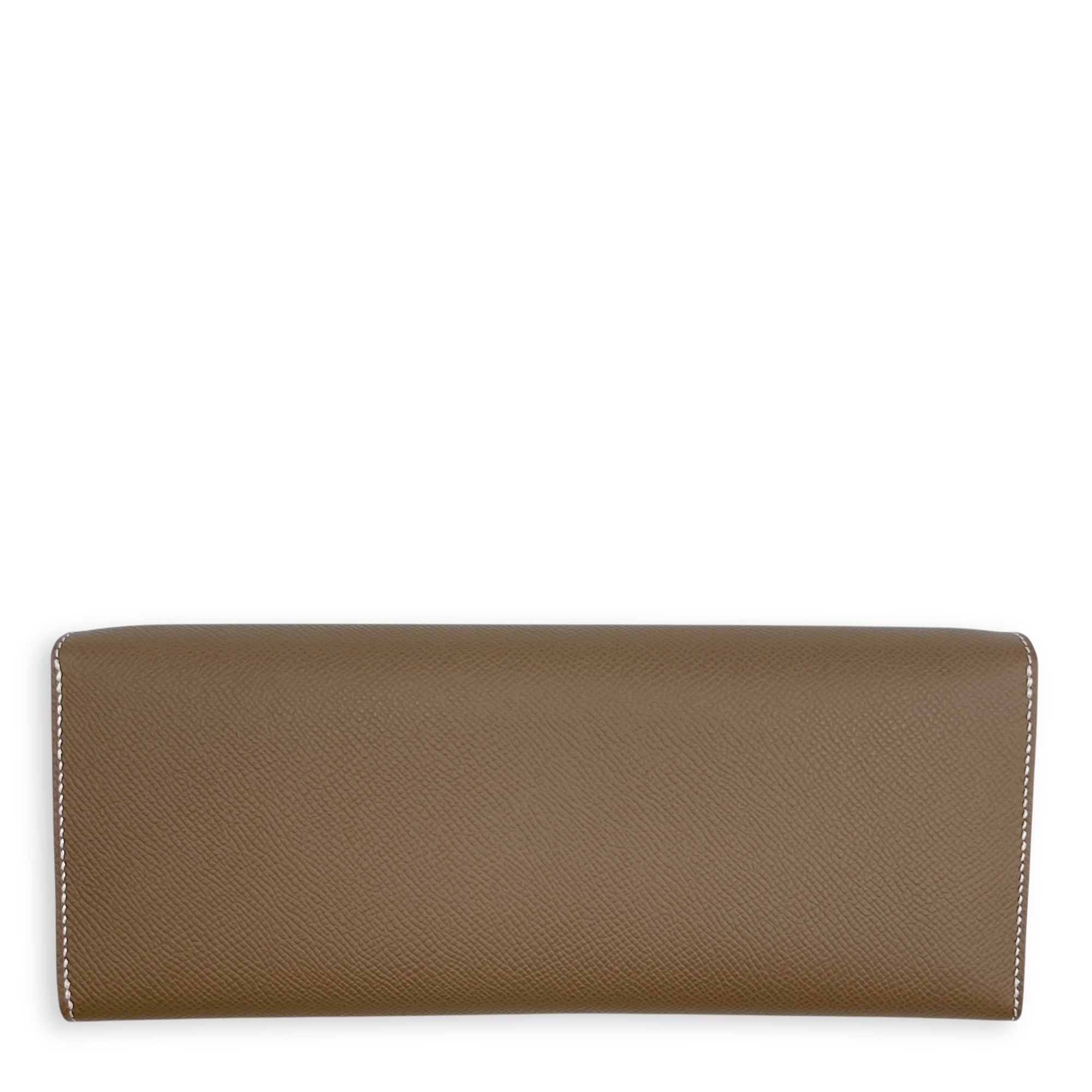 Maillon To Go Etoupe Crossbody Bag in Epsom, Gold hardware
