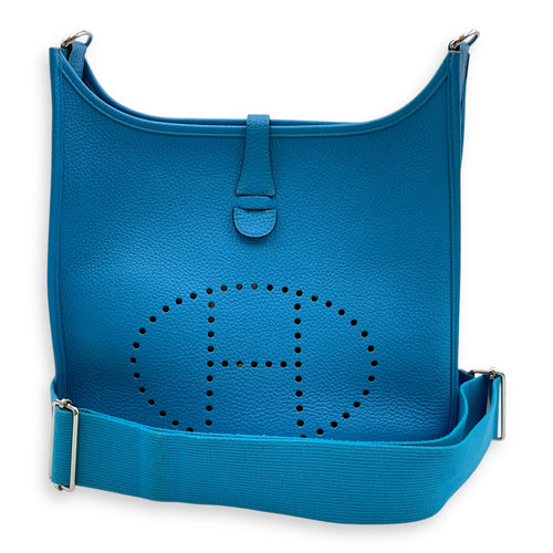Evelyne III 29 Blue Frida in Clemence, Palladium hardware