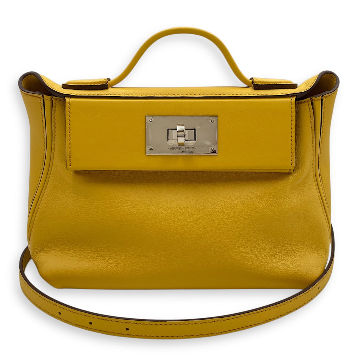24/24-21 Jaune De Naples  in Evercolor Palladium hardware
