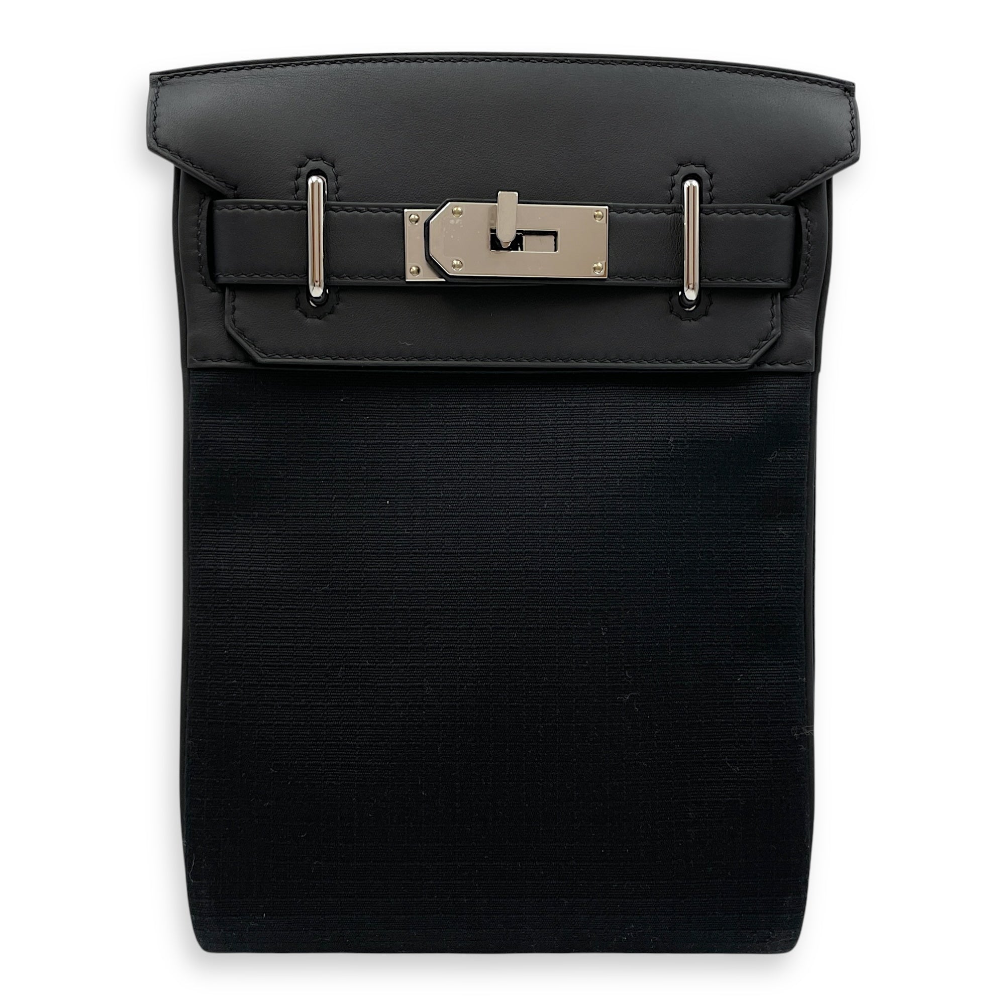 Hac A Dos PM Black in Swift/Toile, Palladium hardware