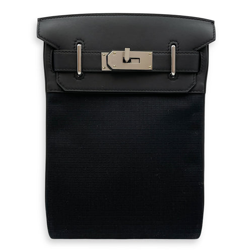Hac A Dos PM Black in Swift/Toile, Palladium hardware