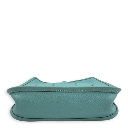 Evelyne Mini Blue Atoll in Epsom Palladium hardware CL2505-12936 5