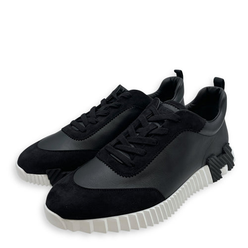 Bouncing 45 Black Sneakers in Suede Leather