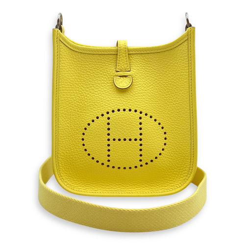 Evelyne Mini Limoncello in Clemence, Palladium hardware