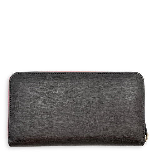 Monster Round Pink Long Wallet in Calfskin Silver hardware CL2506-12942 2