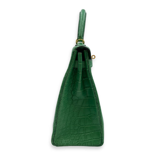 HSS Kelly 32 Cactus in Matte Alligator, Gold hardware