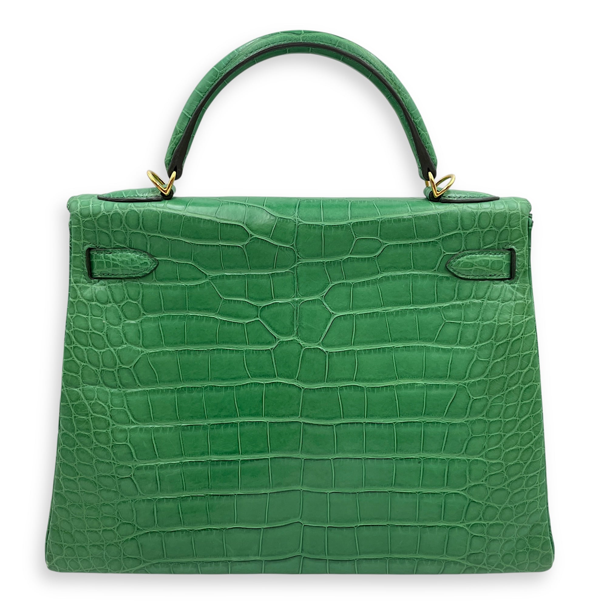 HSS Kelly 32 Cactus in Matte Alligator, Gold hardware