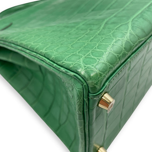 HSS Kelly 32 Cactus in Matte Alligator, Gold hardware
