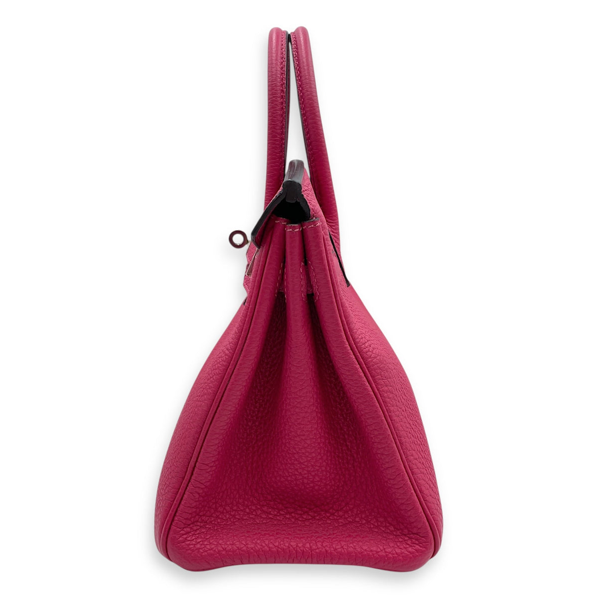 Birkin 25 Rose Mexico in Togo Palladium hardware