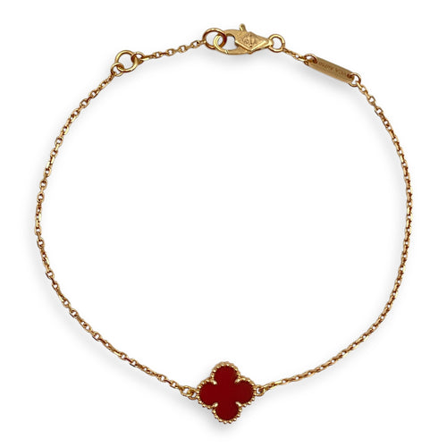 Sweet Alhambra Bracelet in Rose Gold Hardware