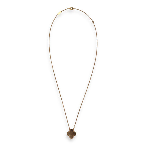 Vintage Alhambra Pendant in Rose Gold Hardware