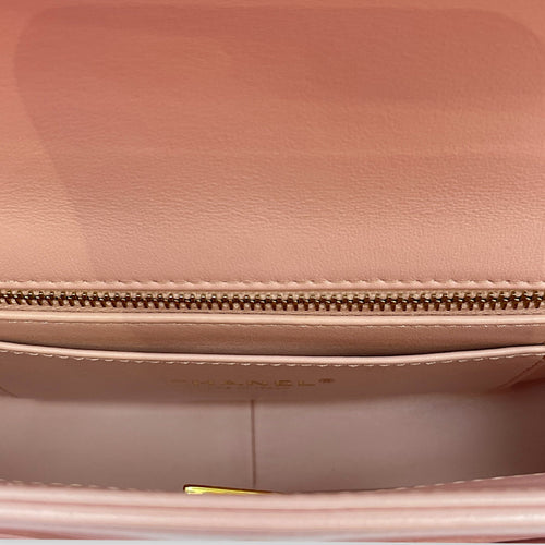 Seasonal Classic Flap with Front Pockets Others Pink Shoulder Bag in Lambskin Gold hardware CL2506-13048 6