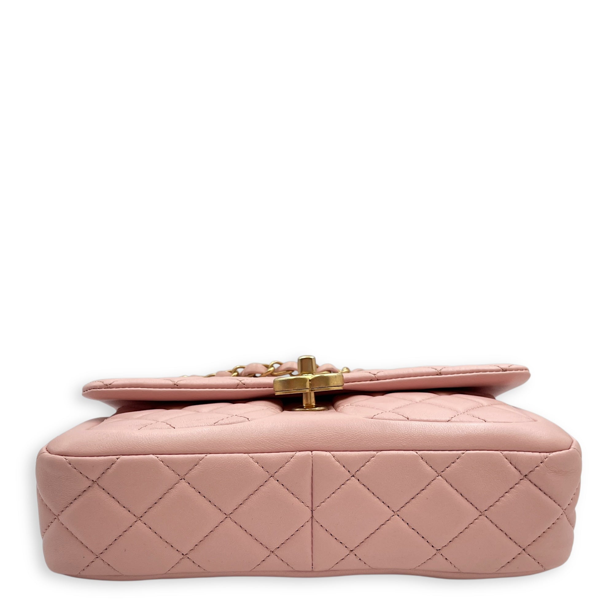 Seasonal Classic Flap with Front Pockets Others Pink Shoulder Bag in Lambskin Gold hardware CL2506-13048 5