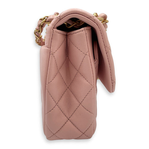 Seasonal Classic Flap with Front Pockets Others Pink Shoulder Bag in Lambskin Gold hardware CL2506-13048 3