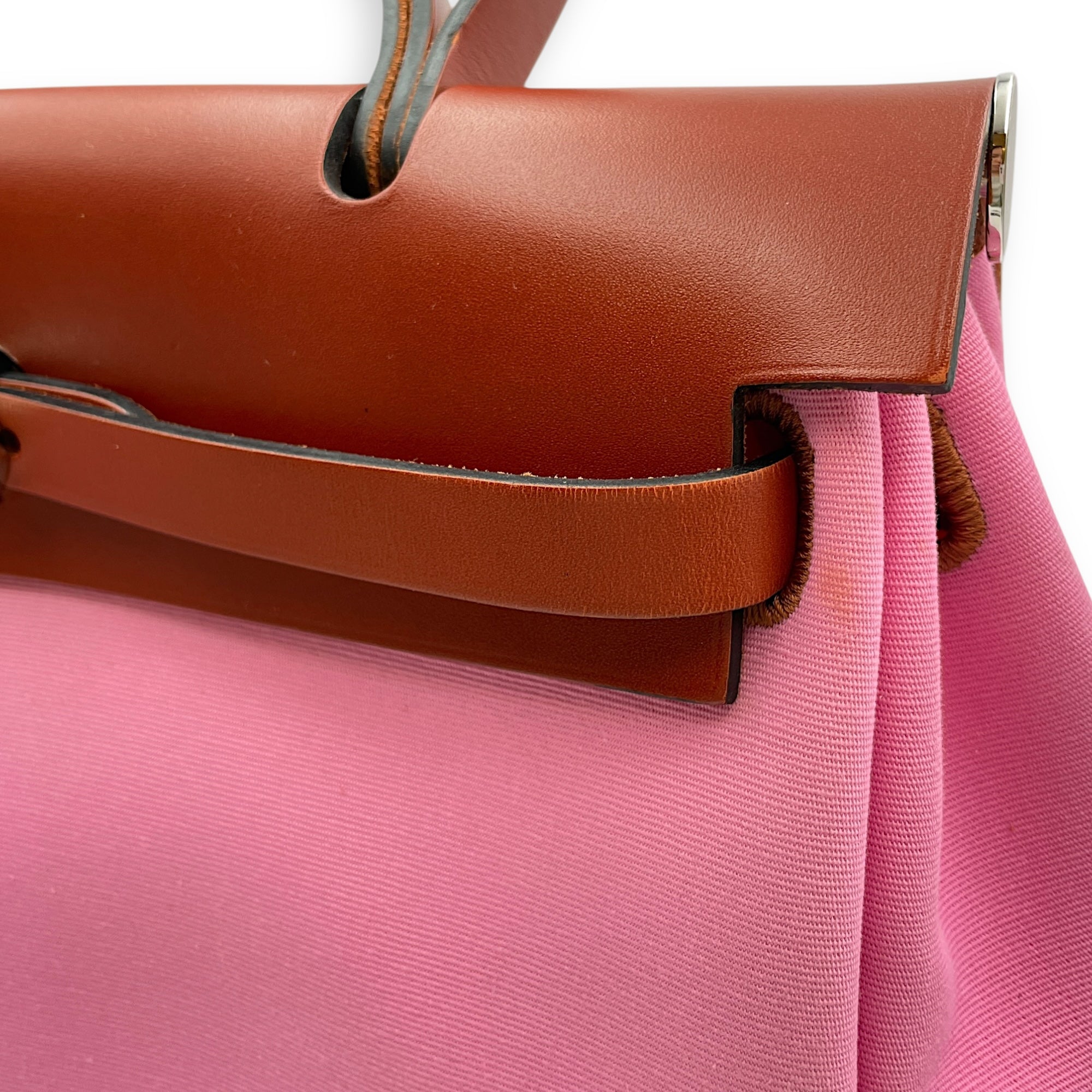 Herbag 31 Cuivre/Pink in Vache Hunter/Toile, Palladium hardware