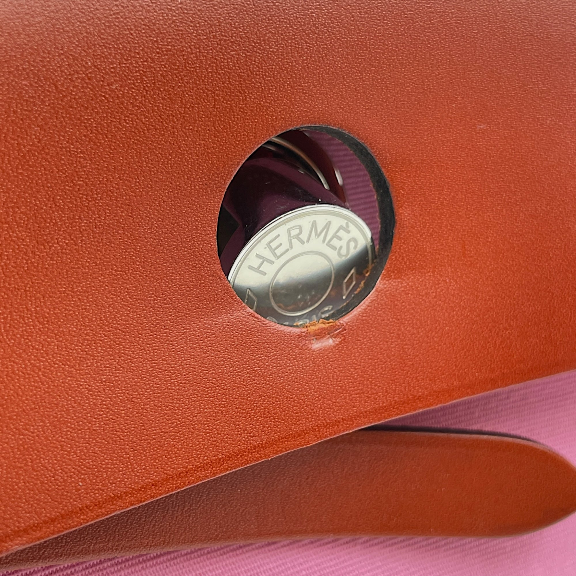 Herbag 31 Cuivre/Pink in Vache Hunter/Toile, Palladium hardware