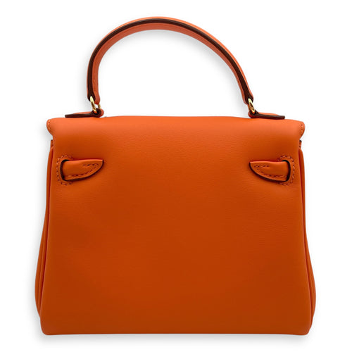 Kellydole Orange/Rose Sakura White in Swift, Gold hardware